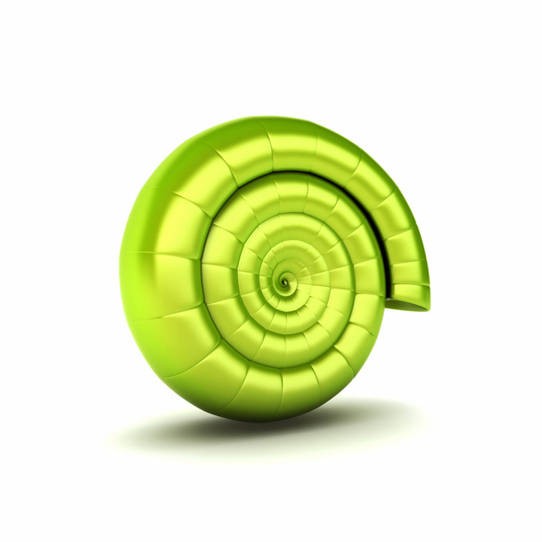 spirala symbol Eco - Zdjęcie, obraz