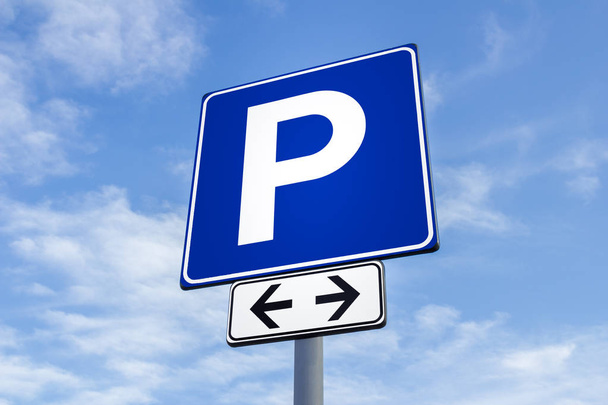 σήμα στάθμευσης - Φωτογραφία, εικόνα