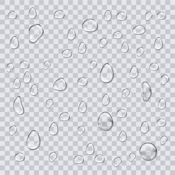 Gota de agua ilustración vector realista
 - Vector, imagen