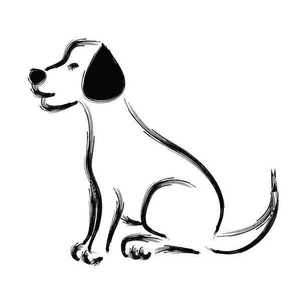 A kutya Labrador vázlatos - Fotó, kép