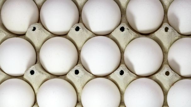 Fresh raw chicken eggs - Fotó, kép