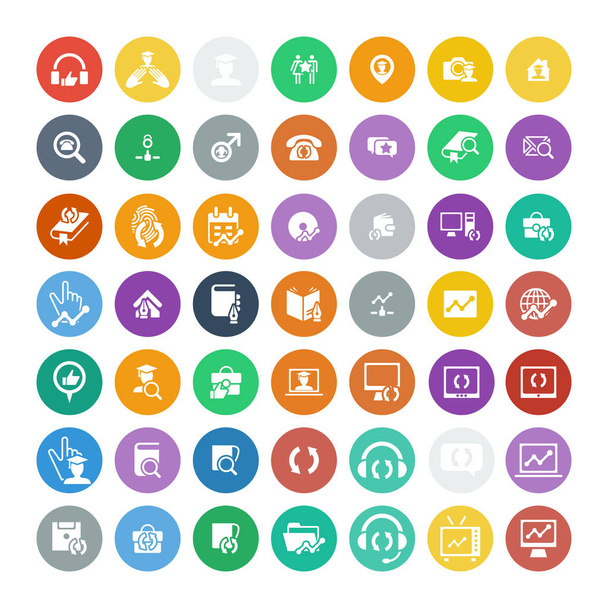 Sada 49 univerzální ikon. Obchod, internet, webdesign. - Vektor, obrázek