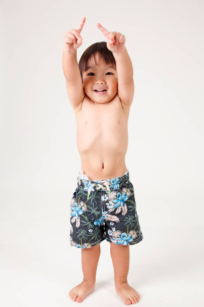 chinese boy get ready for the summer break - Foto, Imagem