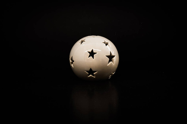 Різдвяний м'яч свічка тримач
 - Фото, зображення