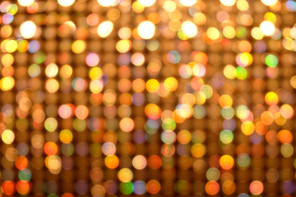 Bokeh colorful lights abstract blur background texture - Photo, Image