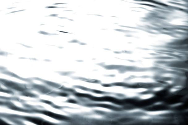 Υγρό ασήμι μέταλλο αφηρημένη, νερό σταγόνες κύματα και κυματισμούς - Φωτογραφία, εικόνα