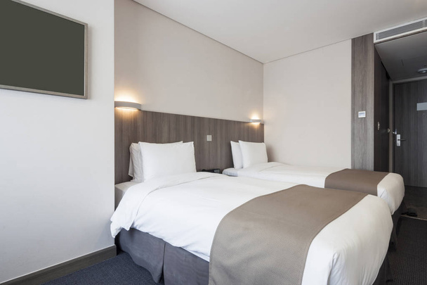 limpo e luxuoso quarto de hotel em seul
 - Foto, Imagem