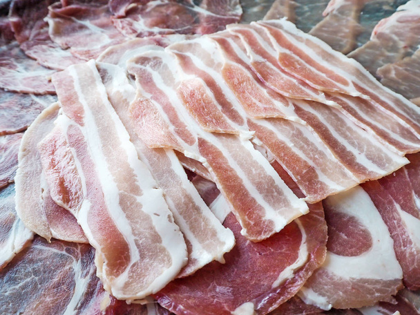 Sliced japanese pork - Фото, зображення