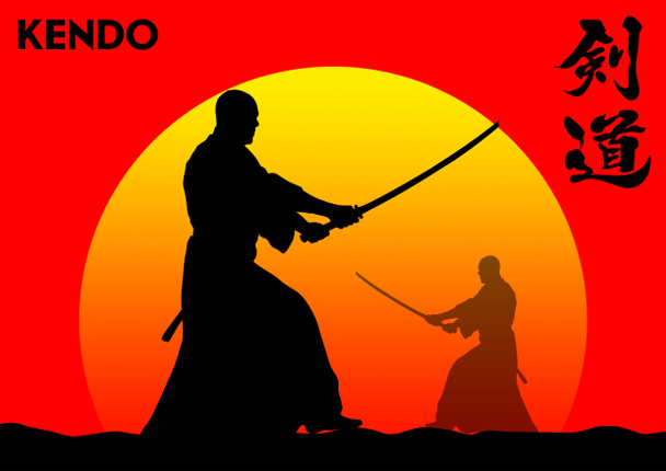bojová umění - kendo - Fotografie, Obrázek