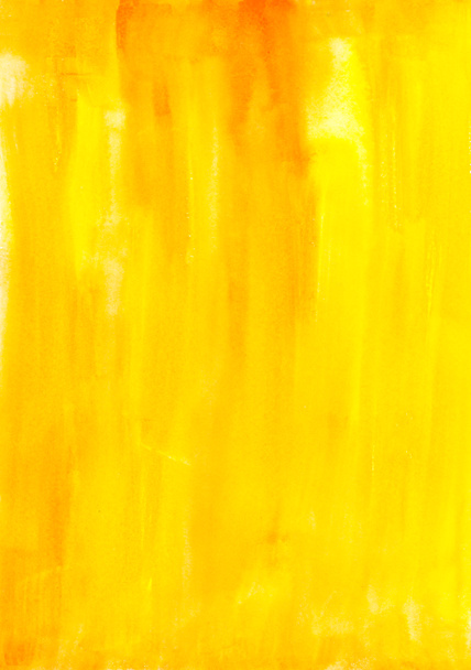 Pintura abstrata com traços de tinta amarela brilhante, quadro completo
 - Foto, Imagem
