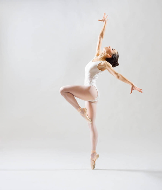 Ballerina (on grey version) - Foto, afbeelding