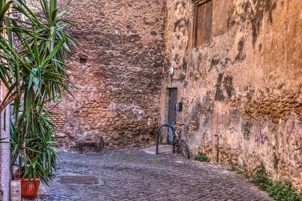Rustieke hoek in Trastevere - Foto, afbeelding