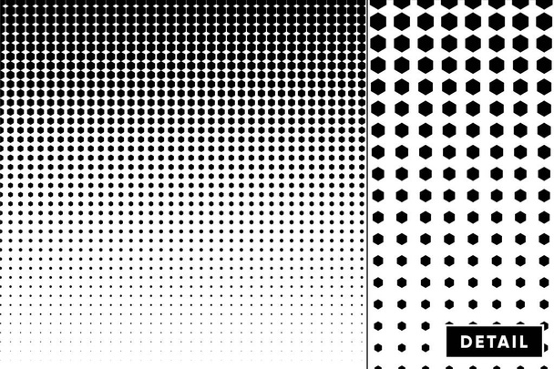 Detailed vector halftone for backgrounds and designs - Vector, Image