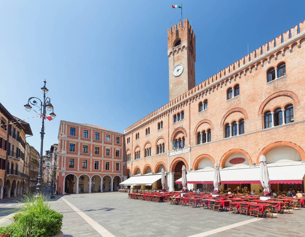 Treviso we Włoszech Zobacz rynku - Zdjęcie, obraz