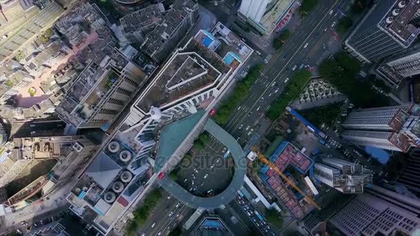 Shen Zhen cityscape traffic footage panorama - Πλάνα, βίντεο