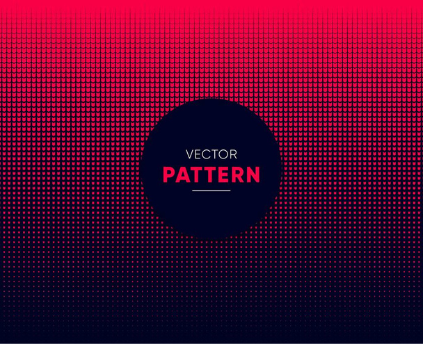 Dark Pink vector halftone for backgrounds and designs - Vector, Image
