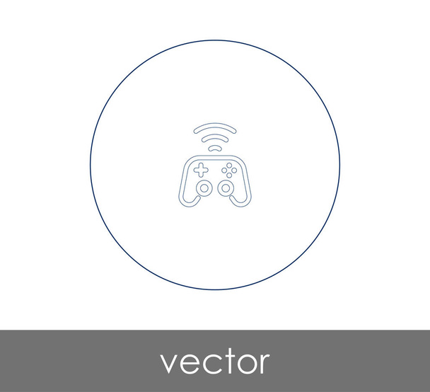vector illustration of game icon - Wektor, obraz
