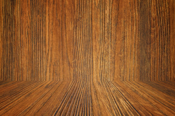 Grunge dark wood background wall and floor. wooden texture. surf - Foto, imagen