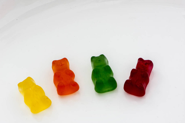 zbliżenie strzelać gummy Bears  - Zdjęcie, obraz