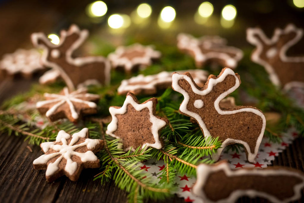 Délicieux biscuits de Noël
 - Photo, image