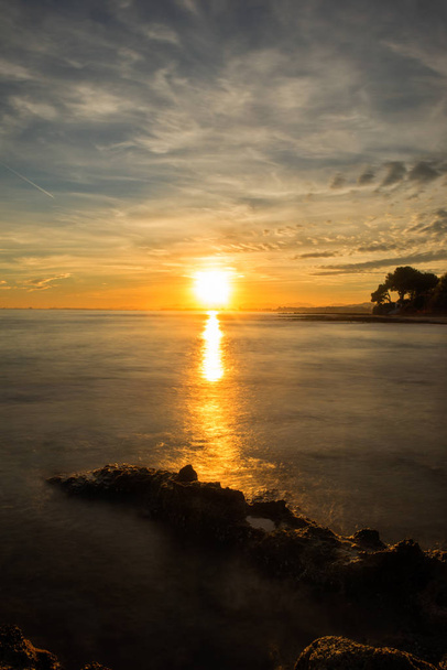 Узбережжя Oropesa дель Мар на схід сонця - Фото, зображення
