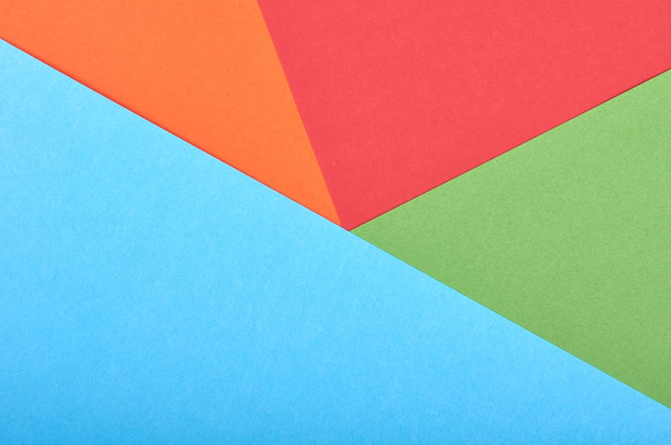 Material design style of color paper. Template for background and web. Vivid colors. - Fotografie, Obrázek