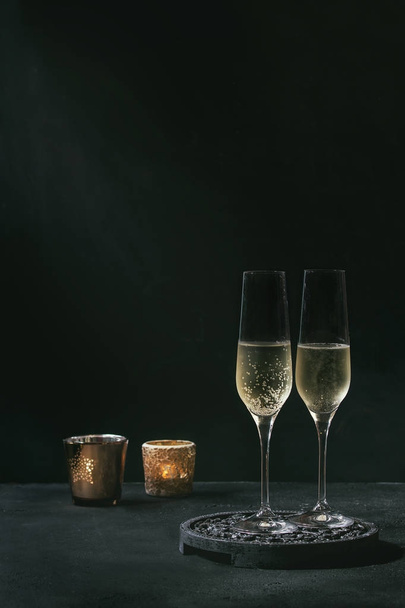 Glass of champagne - Фото, изображение
