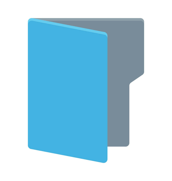  Open Folder Vector Icon  - Vektor, kép