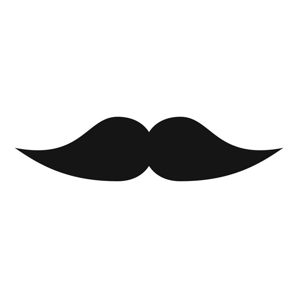 Icône de moustaches de film, style simple
. - Vecteur, image