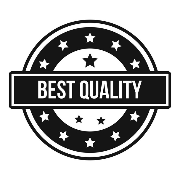Quality logo, simple style. - Vector, Image