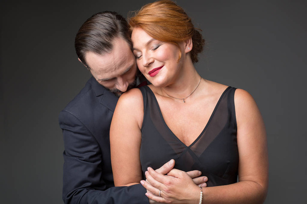 Passionate married couple embracing with love - Valokuva, kuva