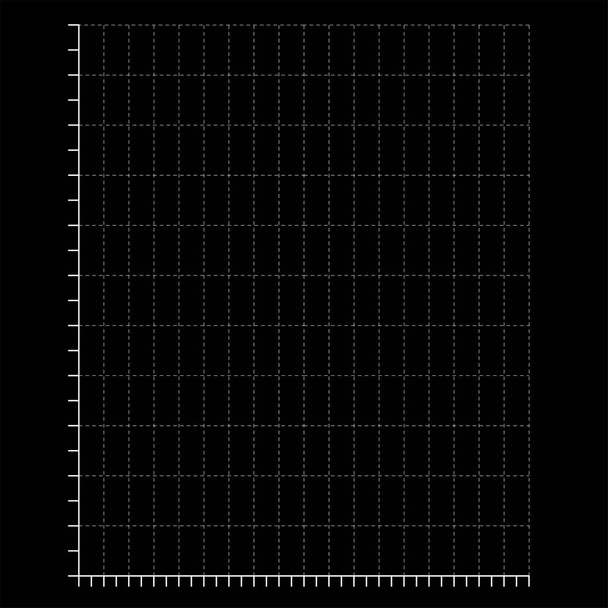 定格ライン グラフ線グラフ グラフ用紙印刷可能なベクター イラスト - ベクター画像