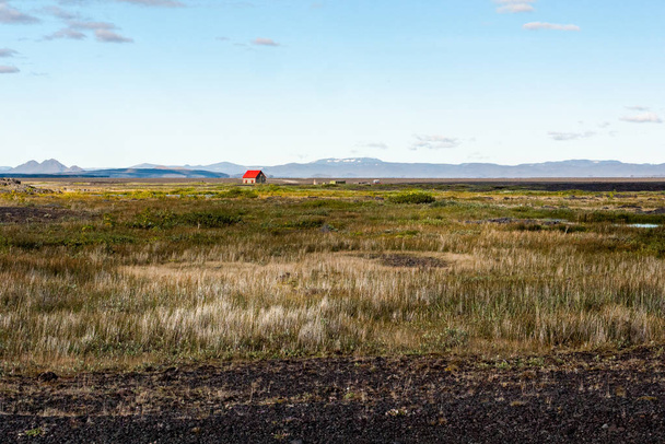 アイスランドの孤立した避難所 - 写真・画像