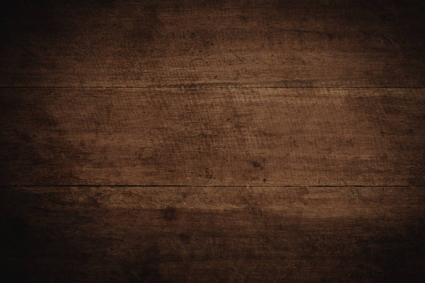 Old grunge dark textured wooden background - Foto, afbeelding