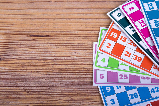 Lotto or Bingo Game Papers - Φωτογραφία, εικόνα