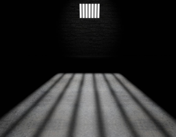 Κελί φυλακής, μέσα σε ένα κελί φυλακής - Φωτογραφία, εικόνα