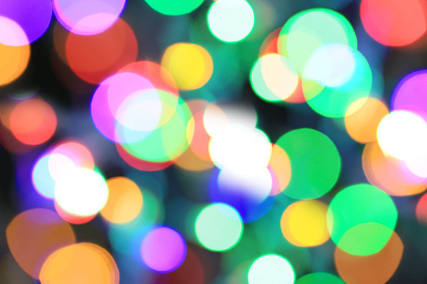 abstract colorful bokeh background. - Foto, Imagen