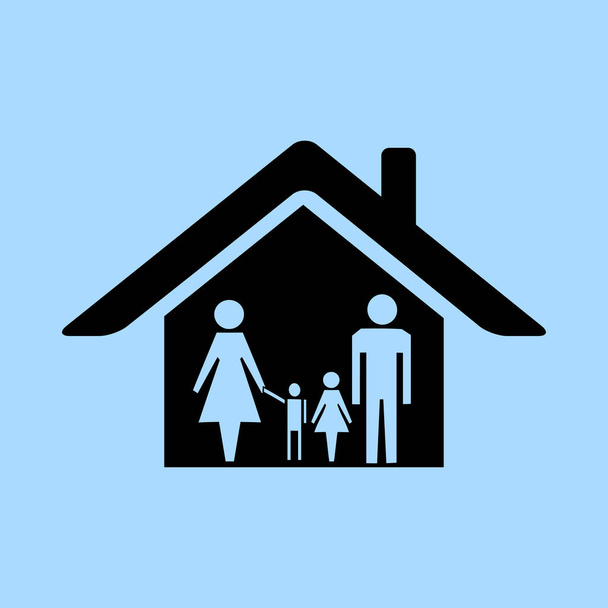 house icon  illustration - Vector, Image