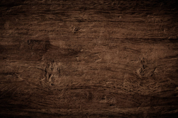 Old grunge dark textured wooden background - Photo, image