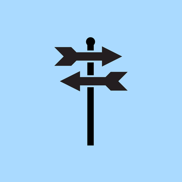 Signpost icon  illustration  - Vector, Image