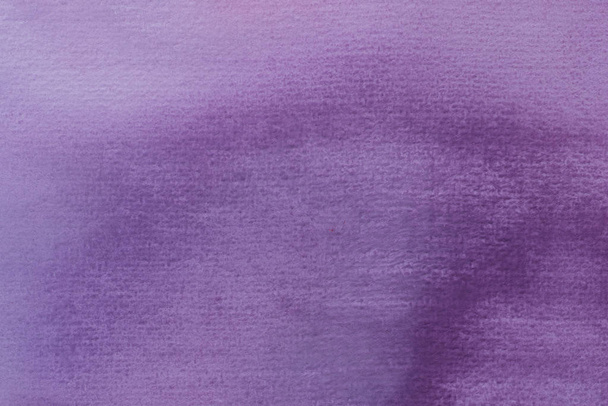 violette Aquarell bemalte Textur Hintergrund auf Papier  - Foto, Bild