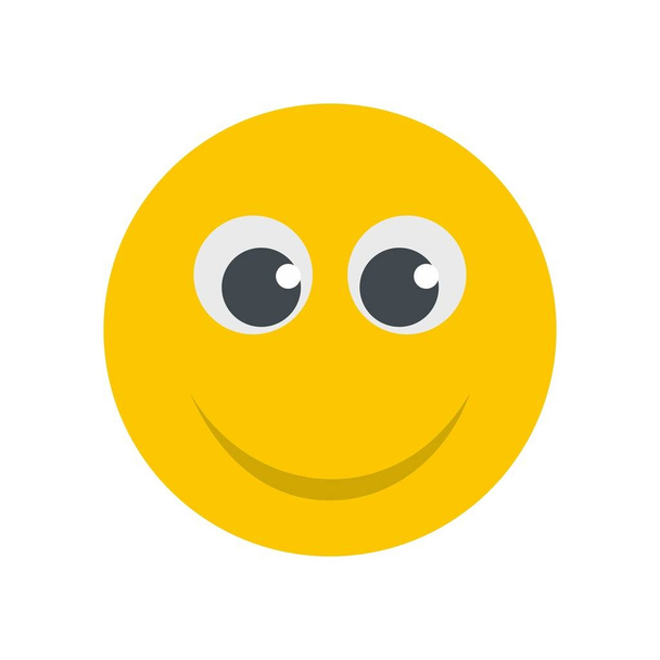 Smile icon vector flat - Vector, afbeelding