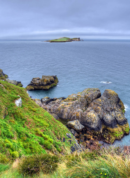 die howth cliff walk außerhalb Dublins, irland. - Foto, Bild