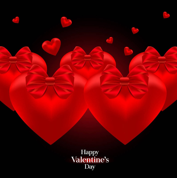 Valentine's Day card  - Vector, Imagen
