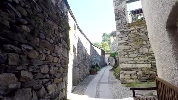 Dar eski İtalyanca sokak - Video, Çekim