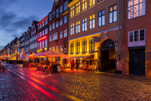 17. století nábřeží Nyhavn v Kodani. - Fotografie, Obrázek