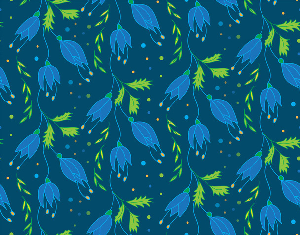 Floral Vector Pattern - Vector, Image