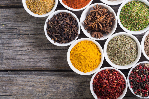 Colection of indian spices  - Foto, immagini