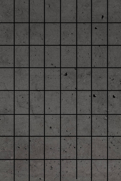 Fekete csempe padló textúra és a varratmentes háttérben - Fotó, kép