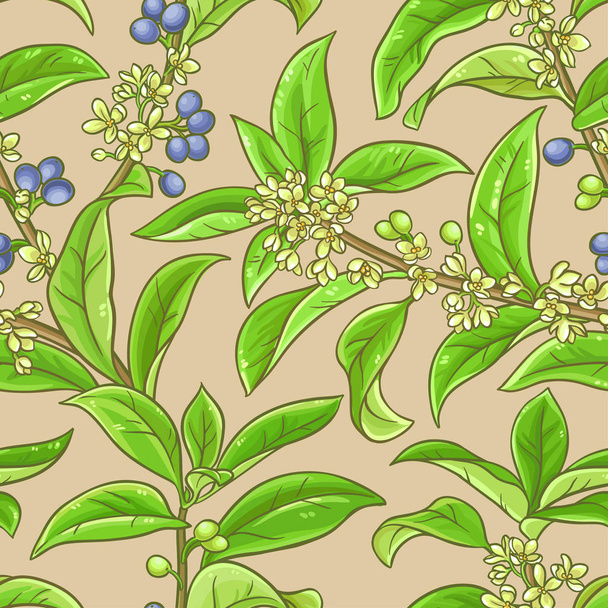 osmanthus vector pattern - Vector, Image